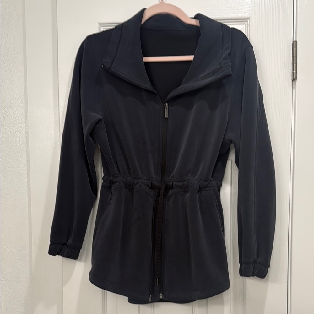 Lululemon Grey/Black Full Zip Jacket